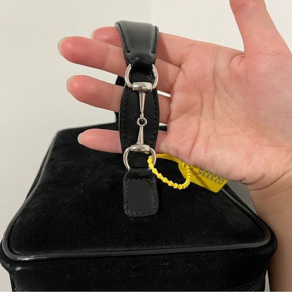 Gucci Horsebit Suede Vanity Case - Picture 12 of 17